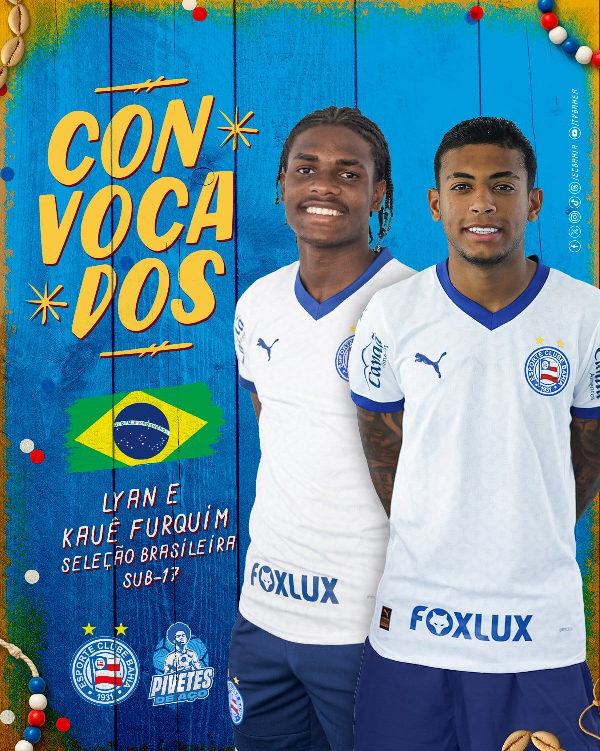 Divulgação/Bahia