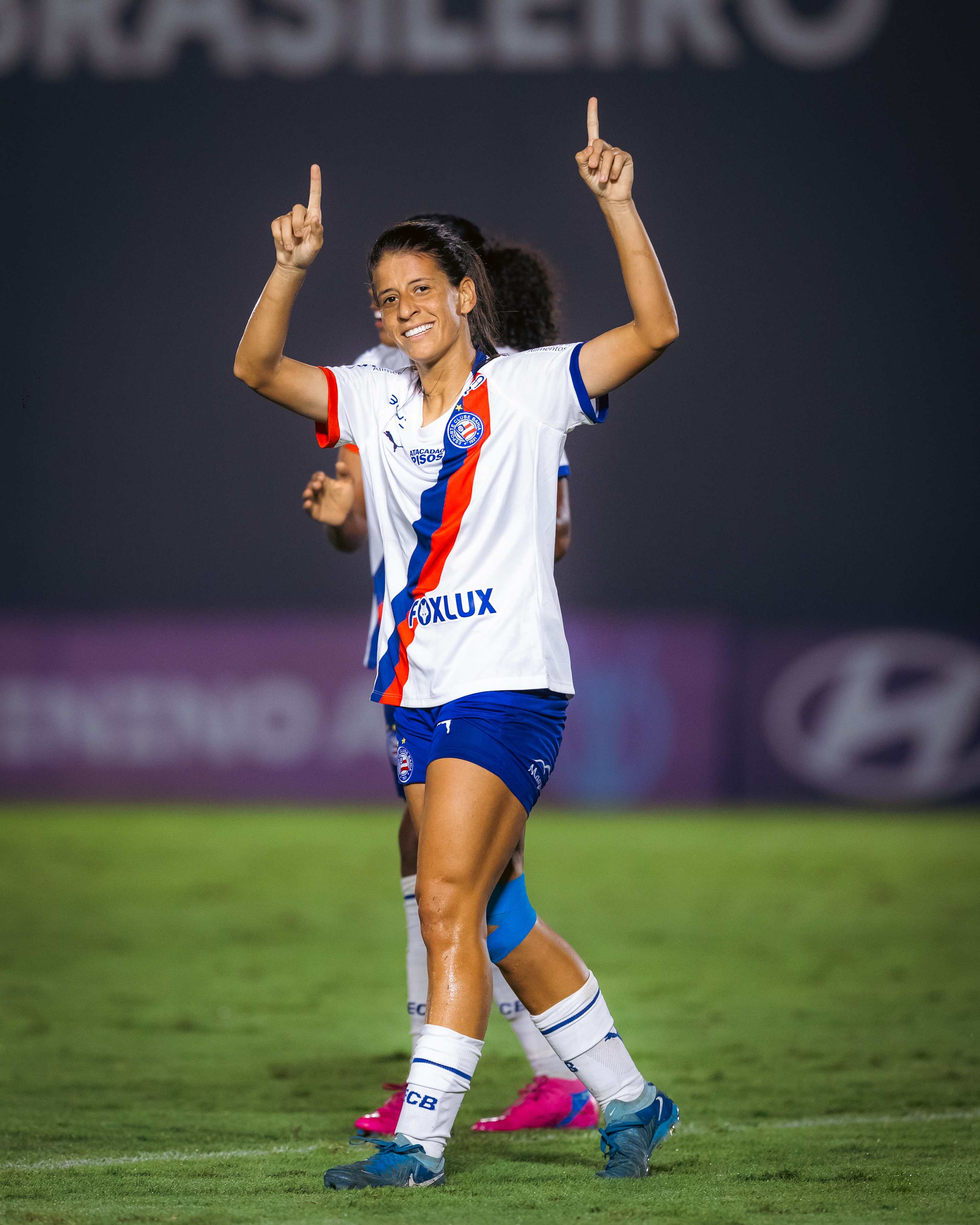 Ellen marcou o segundo gol do Bahia (Foto: Leticia Martins/EC Bahia) 