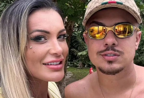 Andressa Urach e Flávio Giglioli 