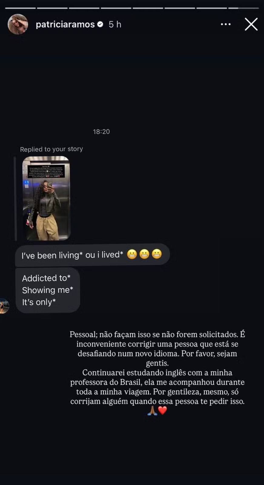 Posts de Patrícia Ramos — Foto: Reprodução | Instagram