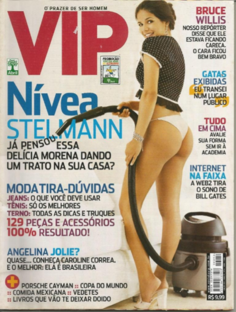 capa da revista vip