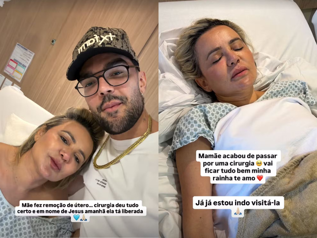 luan pereira e mãe