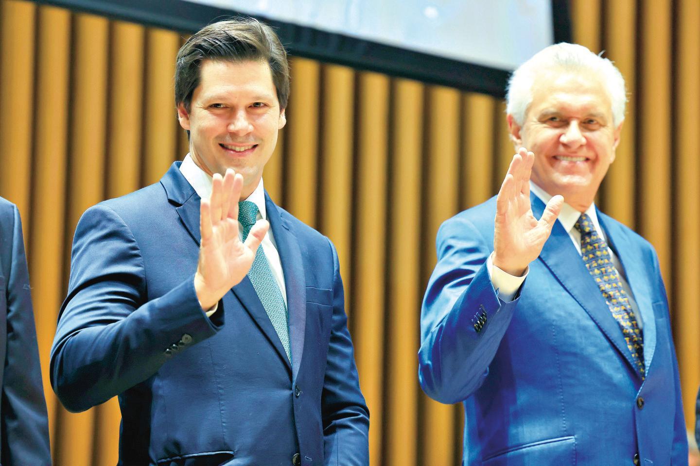 Vilela e Caiado | Fonte: Gov Goipas