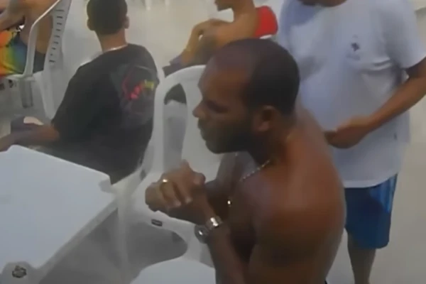Traficante Dada em esconderijo de luxo no Vidigal, no Rio de Janeiro