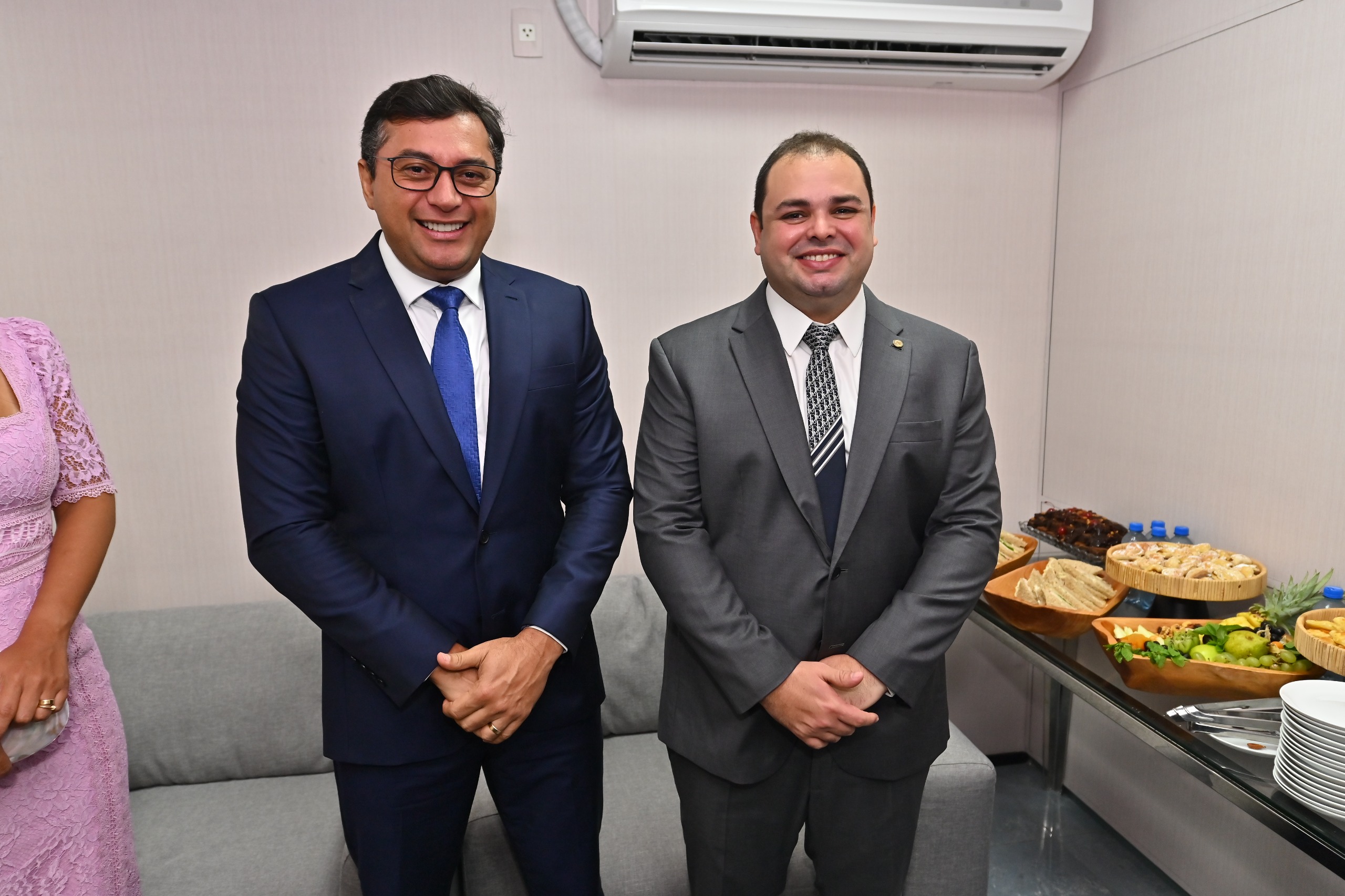 Wilson e Roberto | Fonte: Ascom/Gov Amazonas