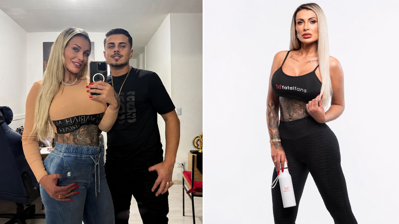 Andressa Urach termina casamento após marido entrar para ramo de conteúdo adulto
