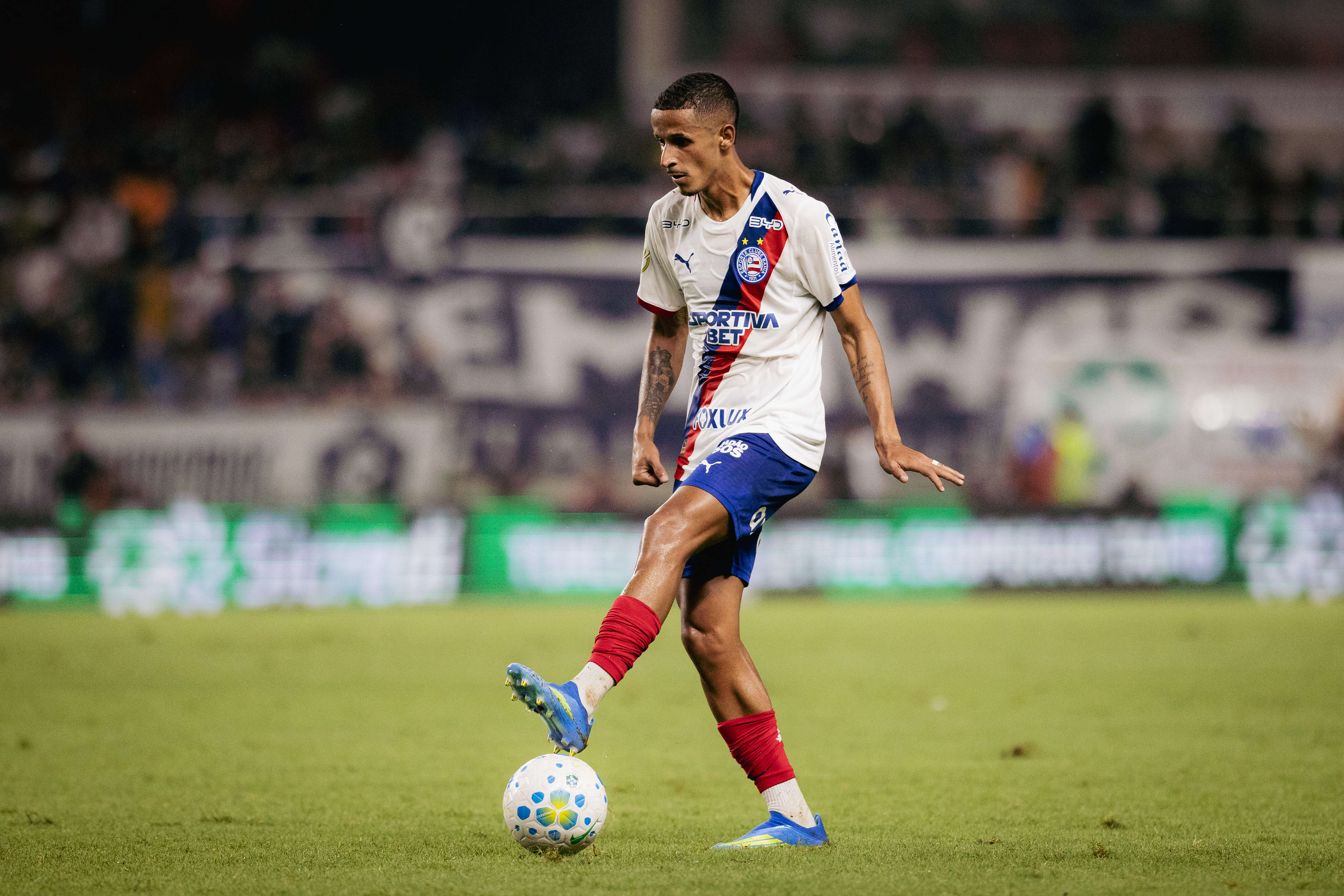 Luciano Juba contra o Remo (Foto: Letícia Martins/EC Bahia)