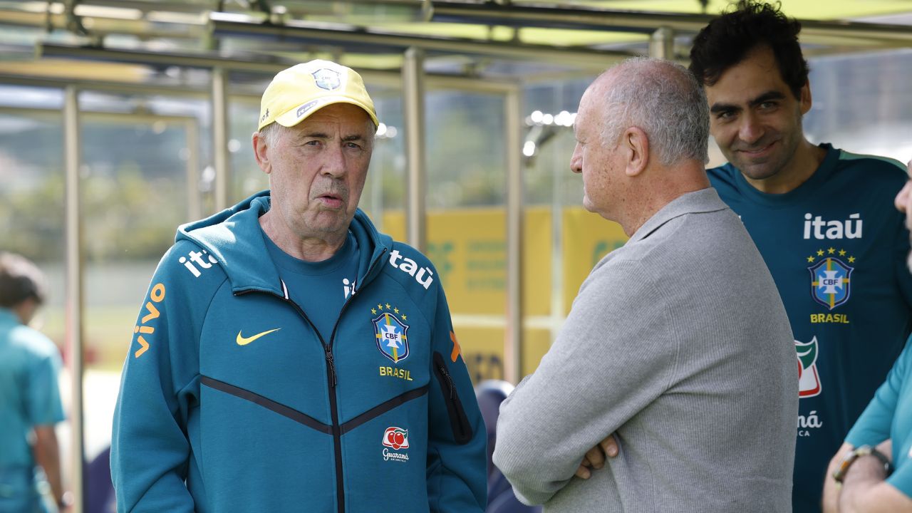 Felipão recebe convite de Ancelotti para participar da preparação dos jogadores para Copa do Mundo; entenda