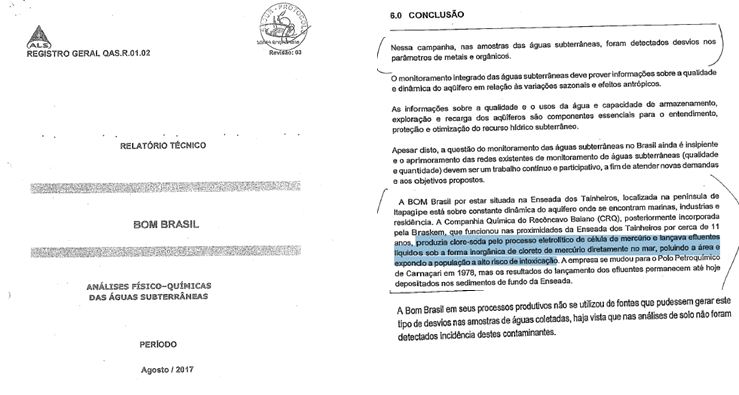 Relatório Técnico/Bom-Brasil