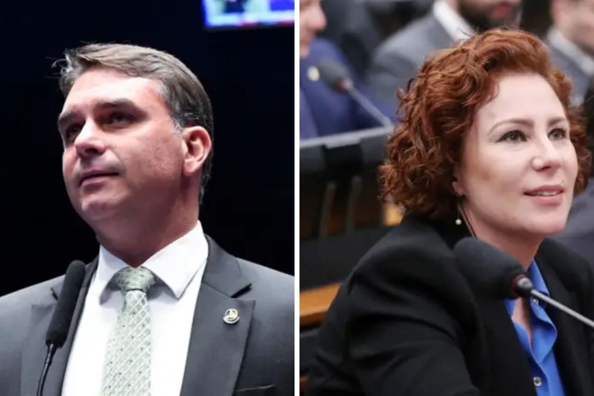 Flávio Bolsonaro reage a decisão da Suprema Corte italiana sobre extraditar Carla Zambelli