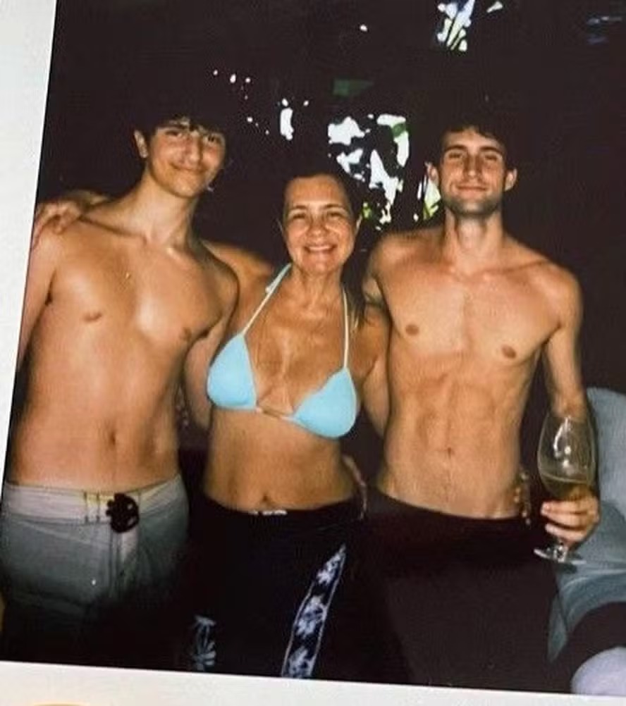 adriana esteves e filhos