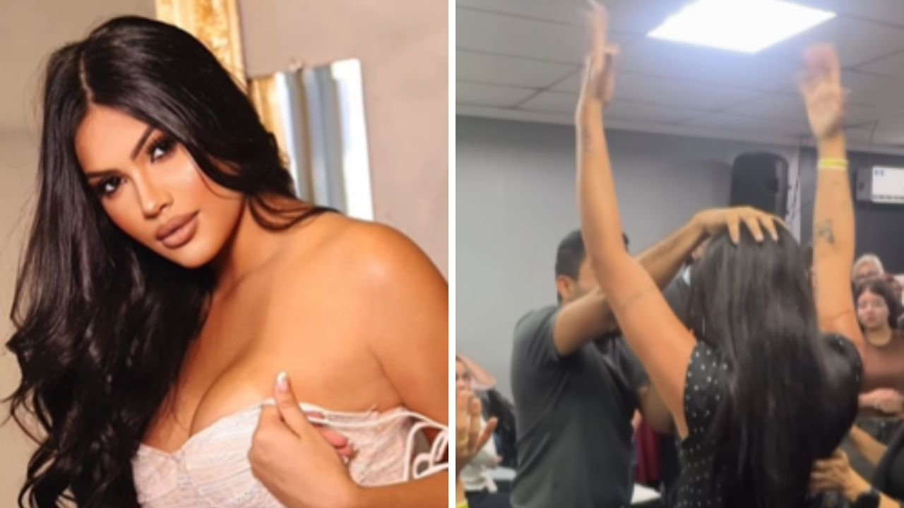 Influenciadora surpreende com antes e depois de conversão religiosa; assista