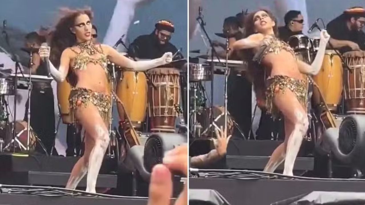 Marina Sena "transcende" durante show e cena repercute na web: "Incorporar"