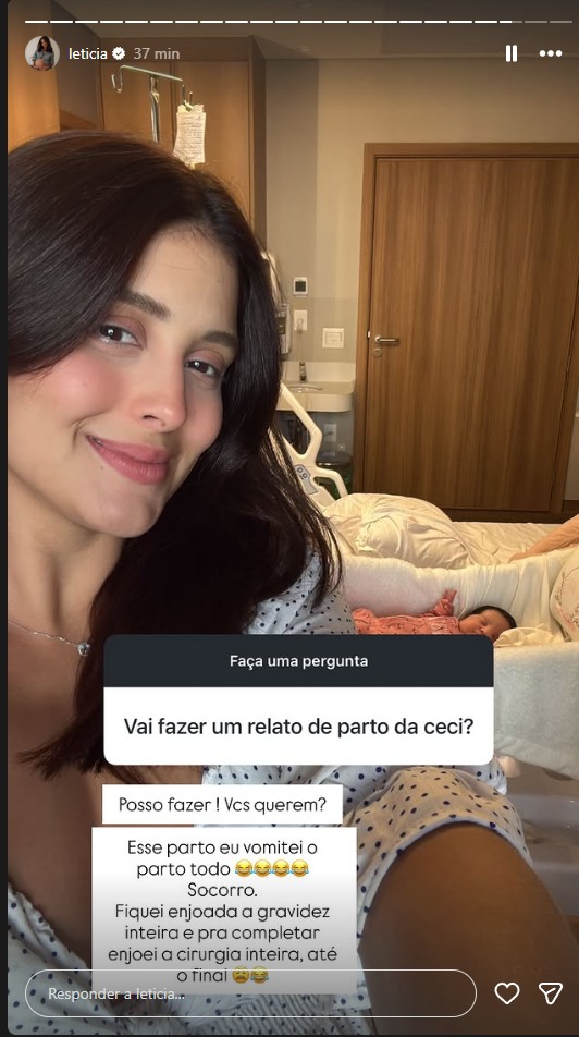 Stories/Reprodução: Instagram @leticia
