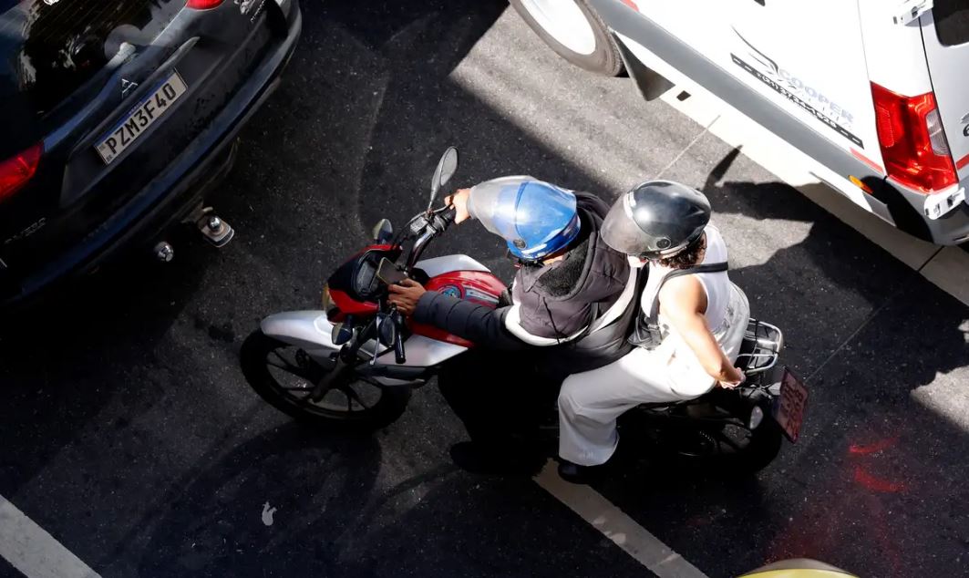 Motos no trânsito