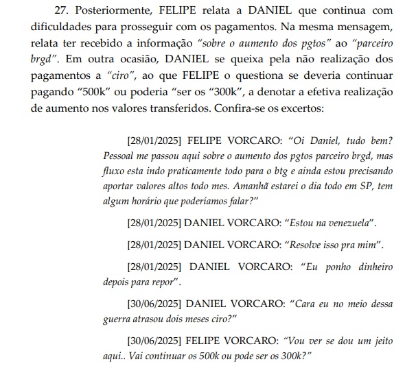 Relatório da PF