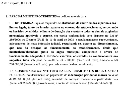 Sentença