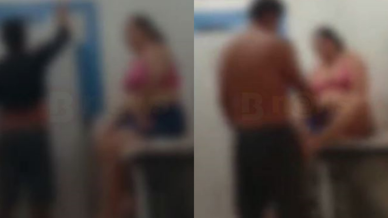 EM CIMA DA MACA! Vigilante grava vídeo íntimo com mulher dentro de posto de saúde, imagens vazam e servidor é afastado; assista