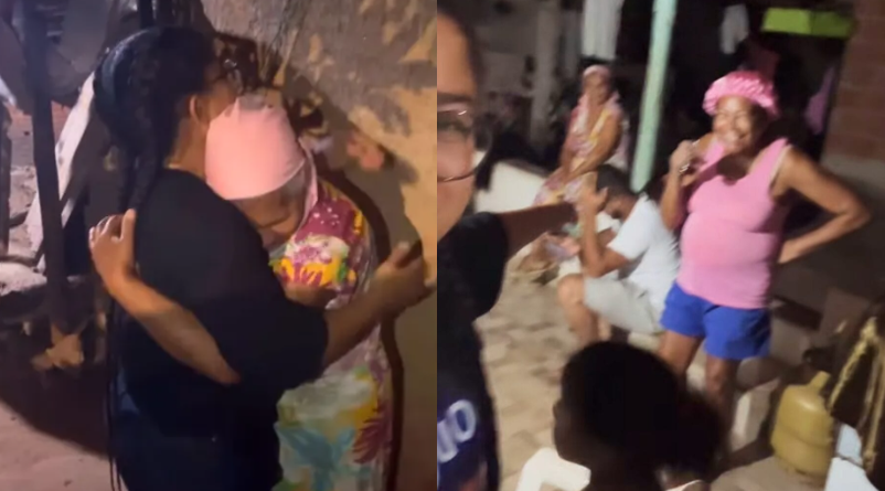 Vídeo: Segunda colocada no BBB26, Tia Milena volta para casa, mostra casa e faz promessa  para a avó