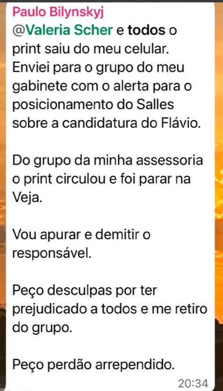 Prints vazados 