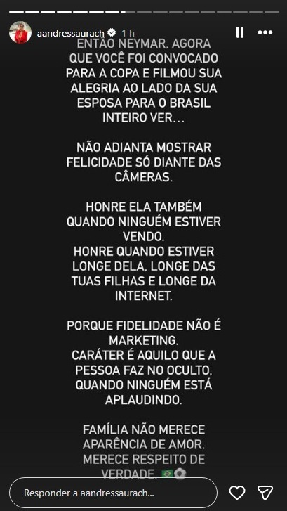 Reprodução/instagram