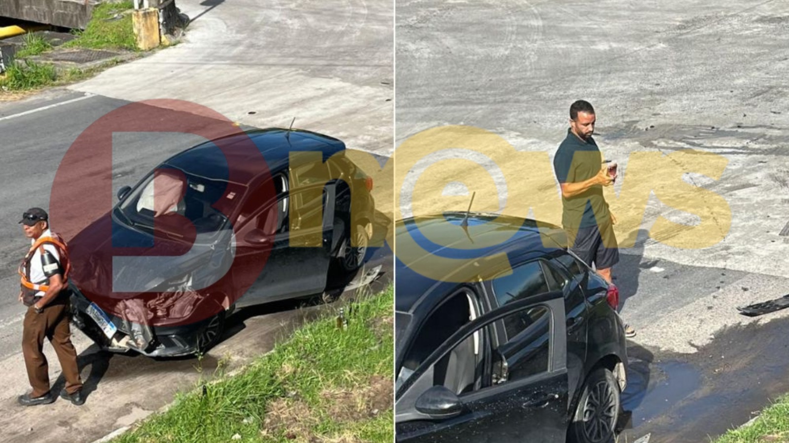 Craque do Bahia se envolve em acidente de trânsito em Camaçari; saiba detalhes