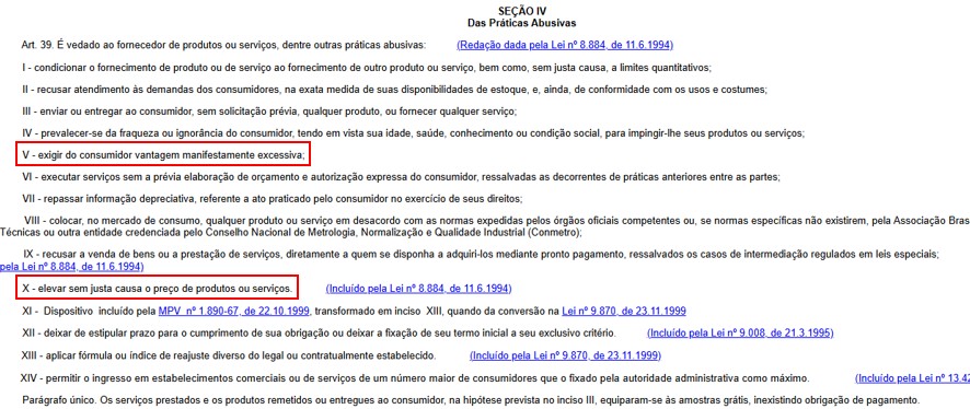 Práticas abusivas | Código de Defesa do Consumidor 