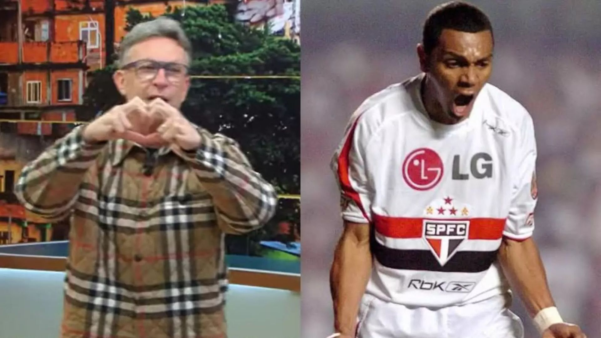 Reprodução/TV Band e Reprodução/Instagram @saopaulofc