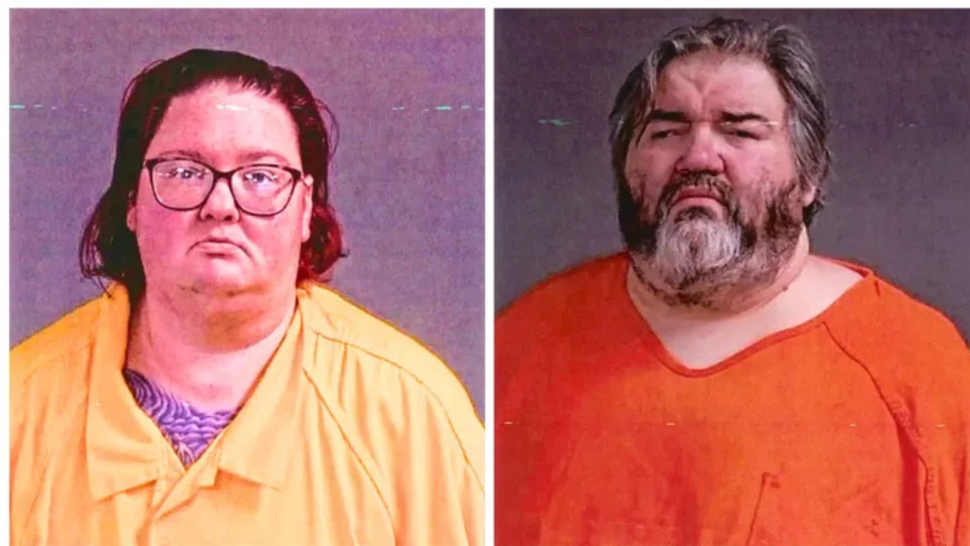 Reprodução/Polícia de Flint… - Veja mais em https://noticias.uol.com.br/internacional/ultimas-noticias/2026/06/26/pais-sao-presos-apos-filho-de-7-anos-morrer-com-115-kg-nos-eua.ghtm?cmpid=copiaecola