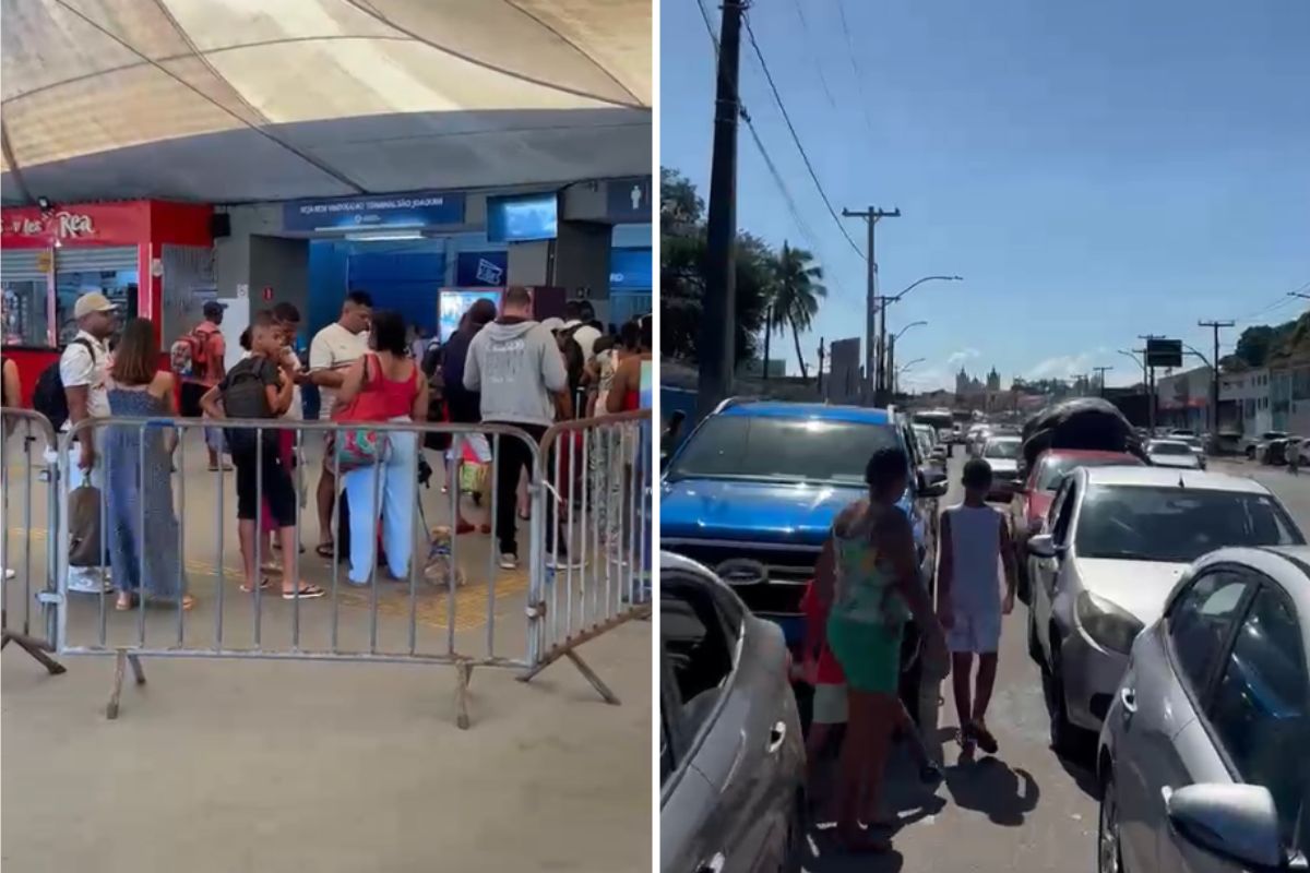 Filas do Ferry Boat continuam intensas e espera para embarque pode chegar a 4 horas