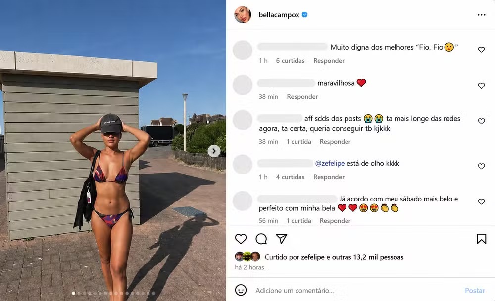 bella campos e ze felipe