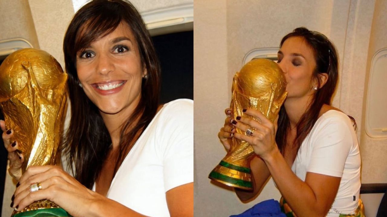 Na abertura da Copa, Ivete Sangalo resgata fotos com taça e manda recado para a Seleção; confira