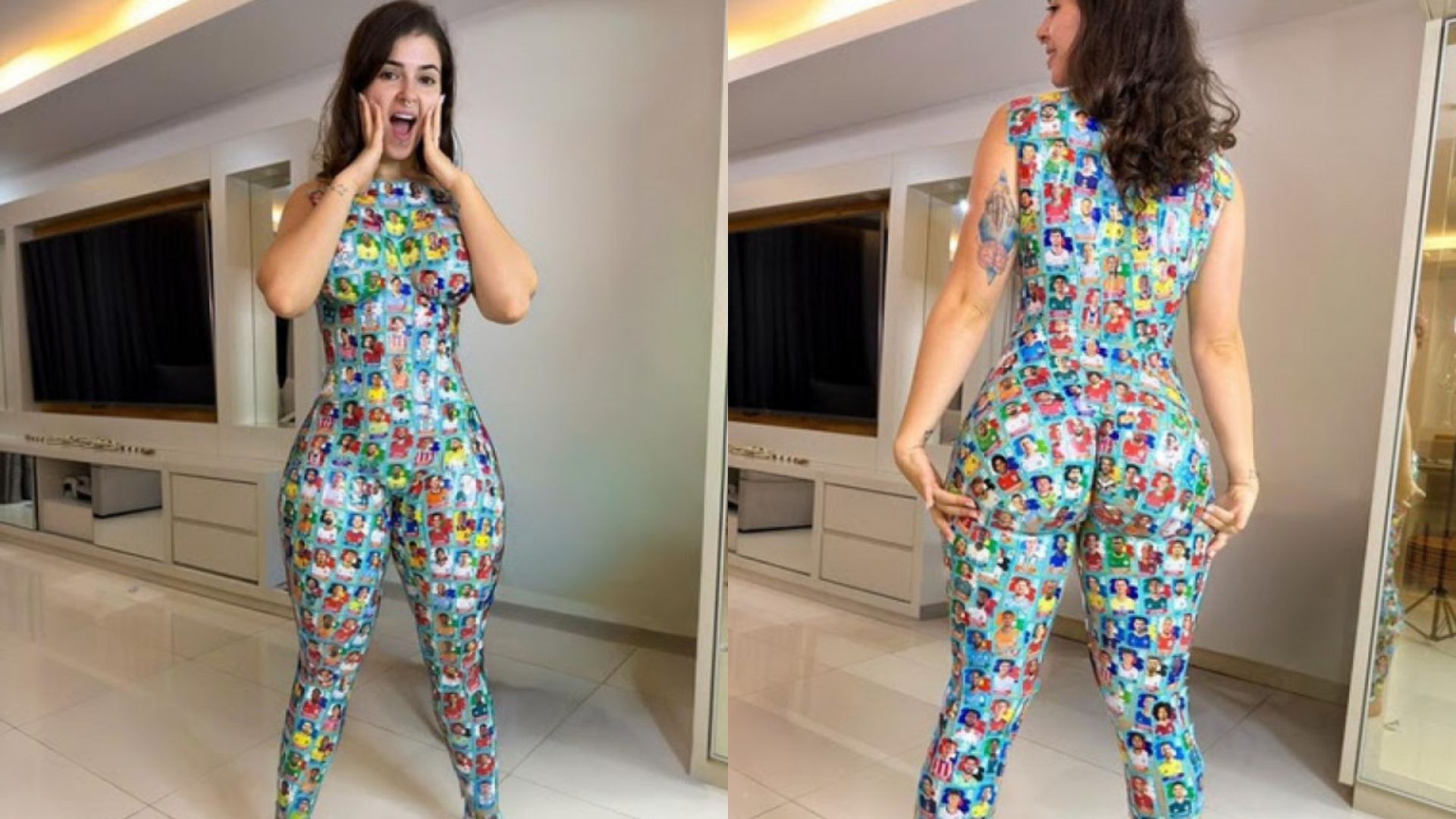 Musa da Copa? Miss Bumbum aposta em ensaio ousado e viraliza na web