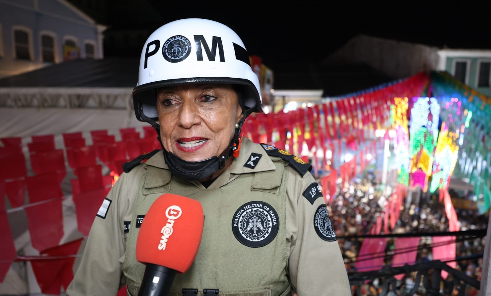 Tenente Coronel da PM faz balanço das ocorrências do São João no Pelourinho