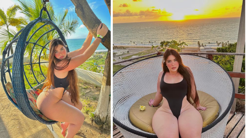 Focada na rotina fitness, influenciadora elimina 30kg para apoiar o noivo em processo de emagrecimento 