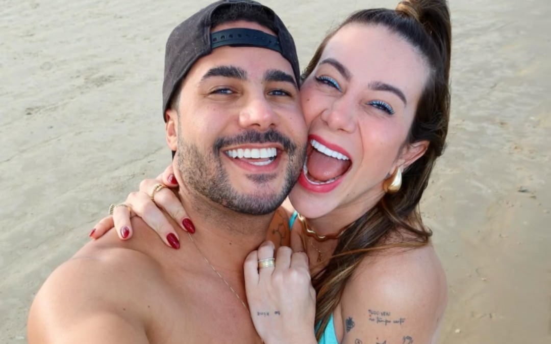 Apoline e Vitor Andrade |Reprodução / Redes Sociais 