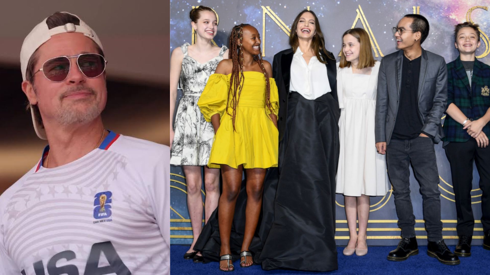 Saiba por que filhos de Angelina Jolie deixaram de usar o sobrenome de Brad Pitt