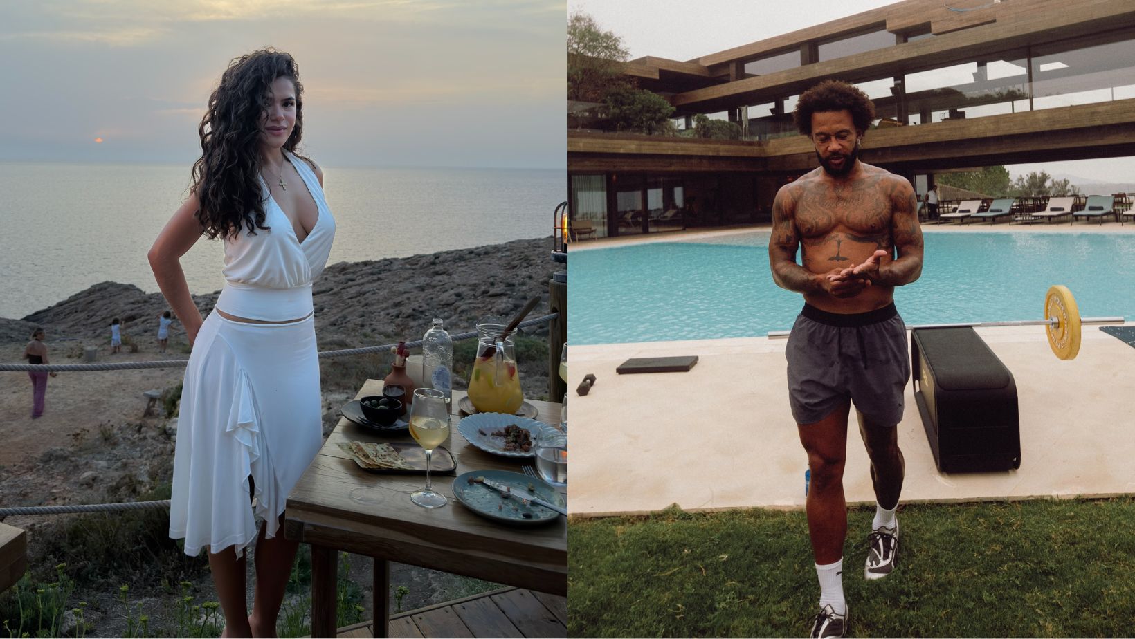 Maisa Silva e Memphis Depay