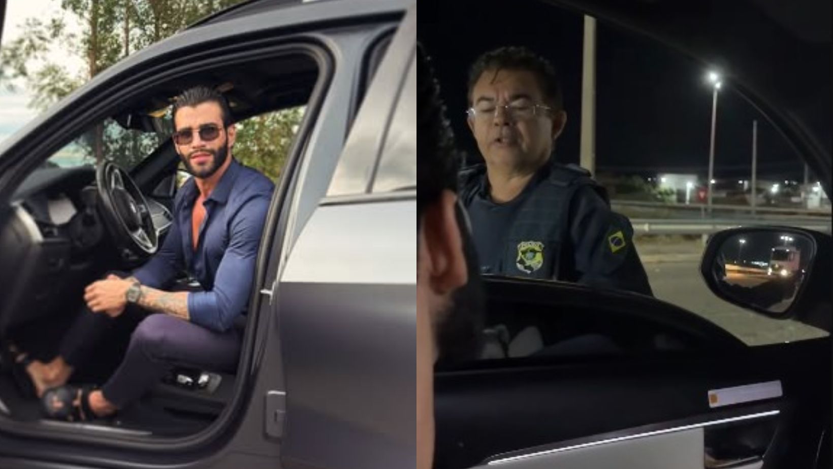 DEU RUIM? Gusttavo Lima é parado pela polícia durante viagem; saiba o motivo - QTU Questões do Universo