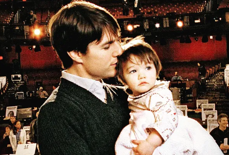 Foto: Tom Cruise e Suri | Reprodução: redes sociais @suricruise_sc