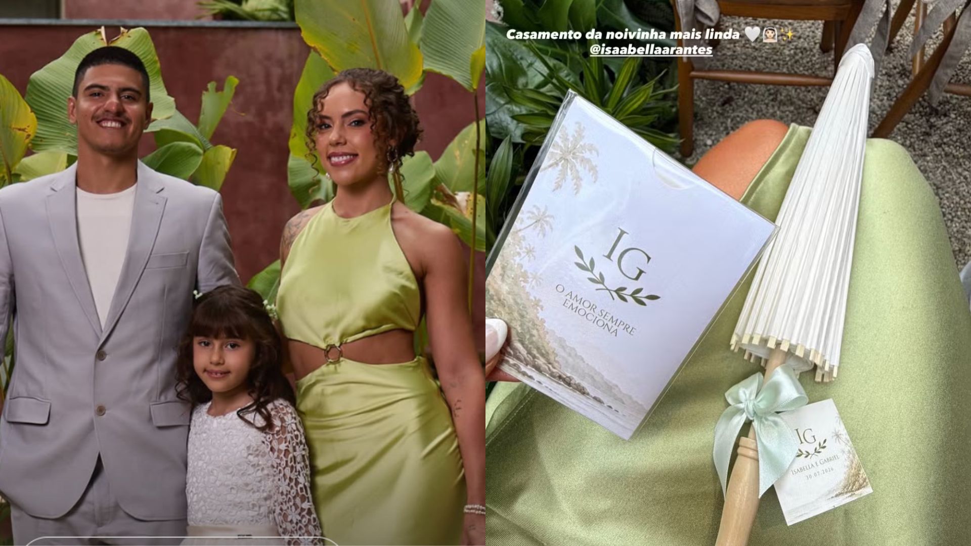 Neymar e Biancardi marcam presença em casamento intimista de Gabriel Medina e Isabella Arantes; veja fotos 
