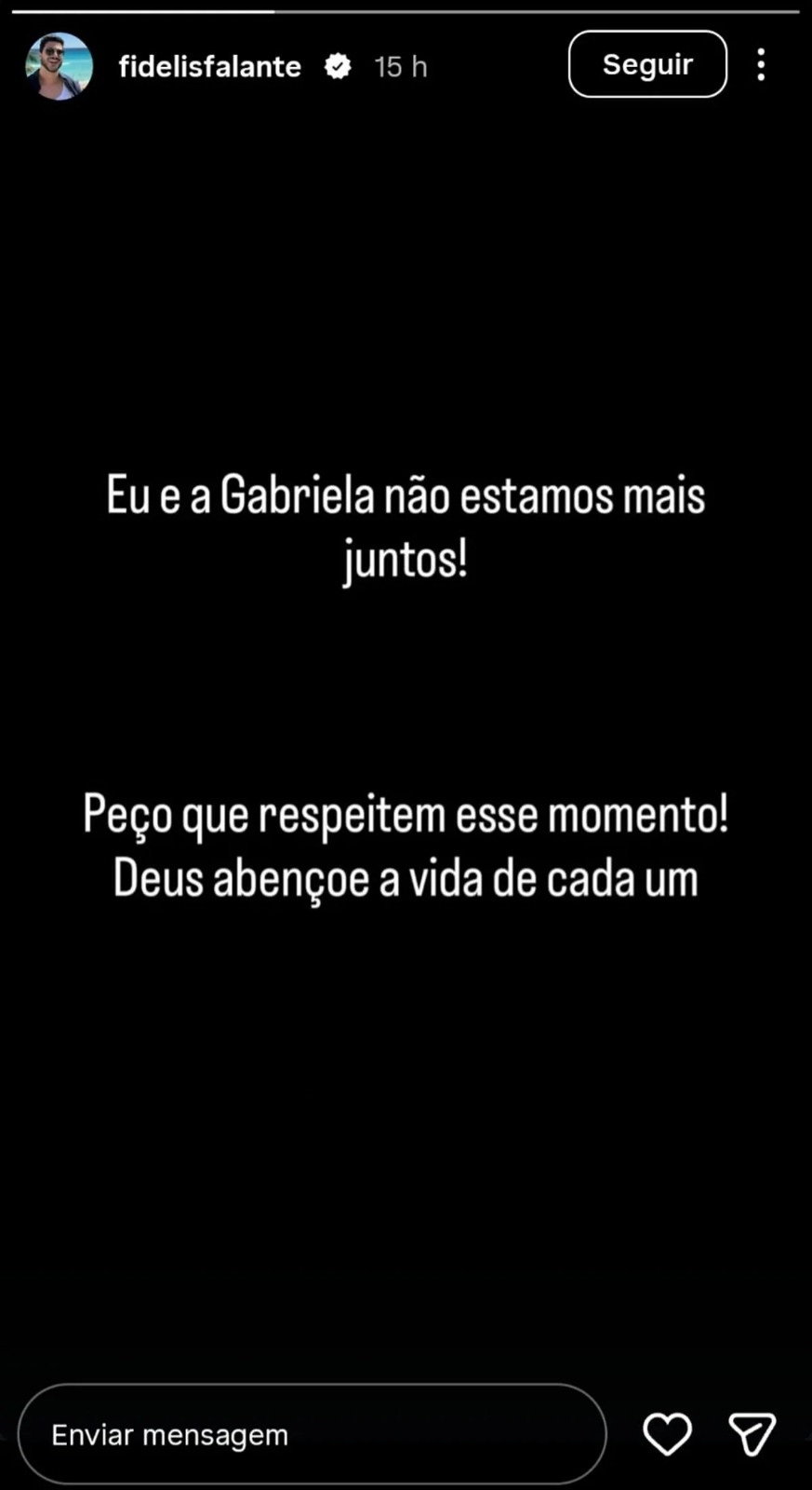 Print Instagram Fidelis | Reprodução / Instagram 