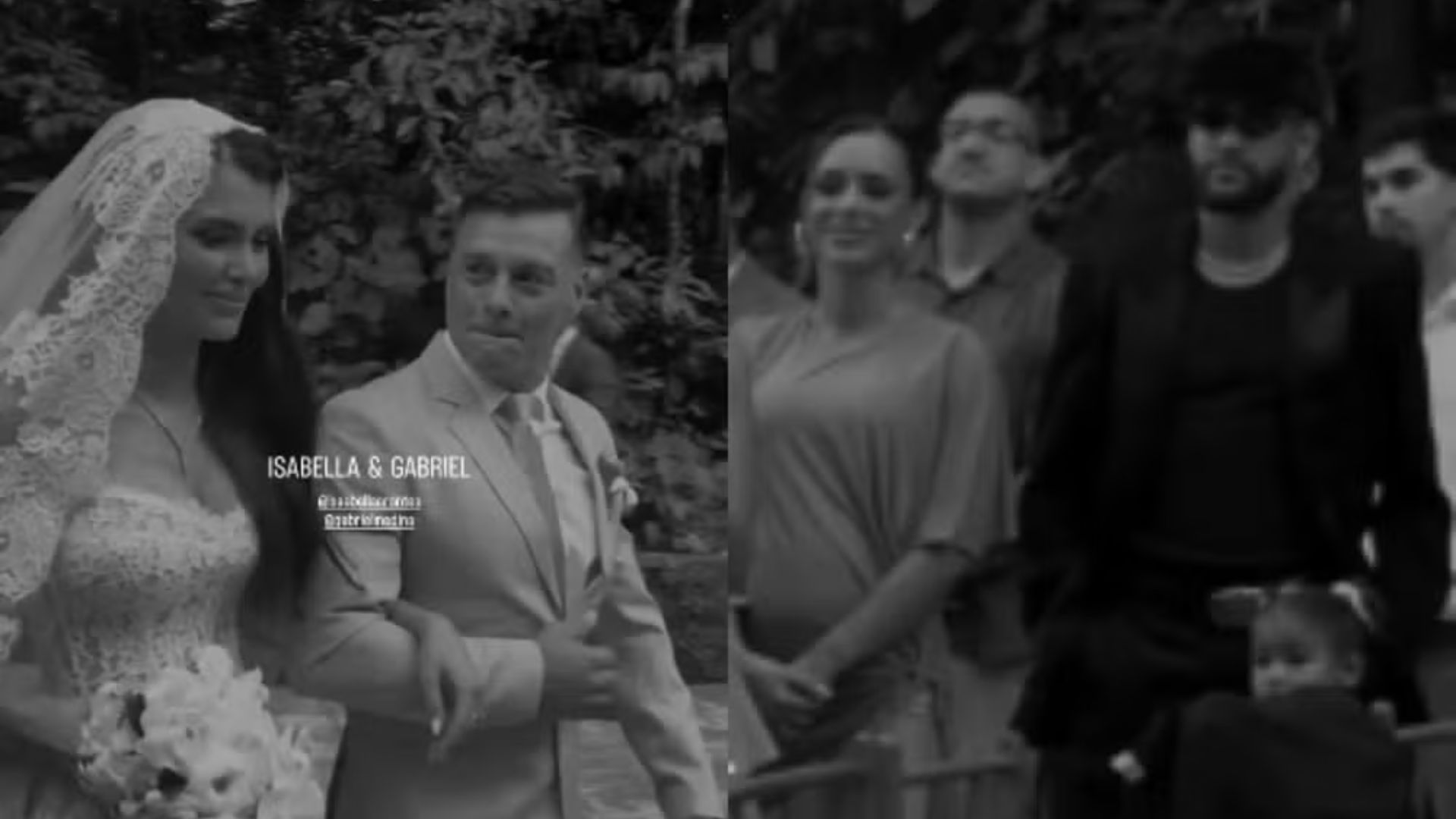 Neymar e Biancardi marcam presença em casamento intimista de Gabriel Medina e Isabella Arantes; veja fotos 