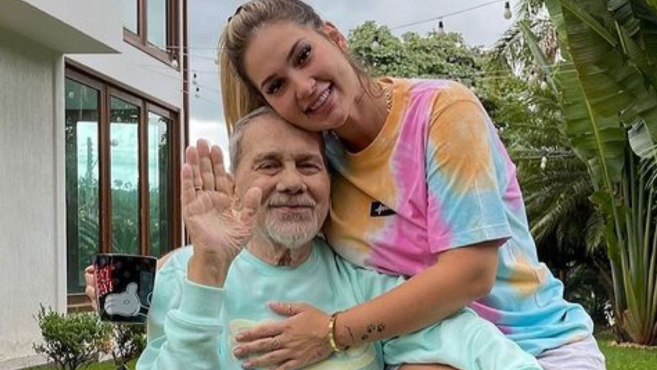 Foto: Virginia e Pai | Reprodução: redes sociais