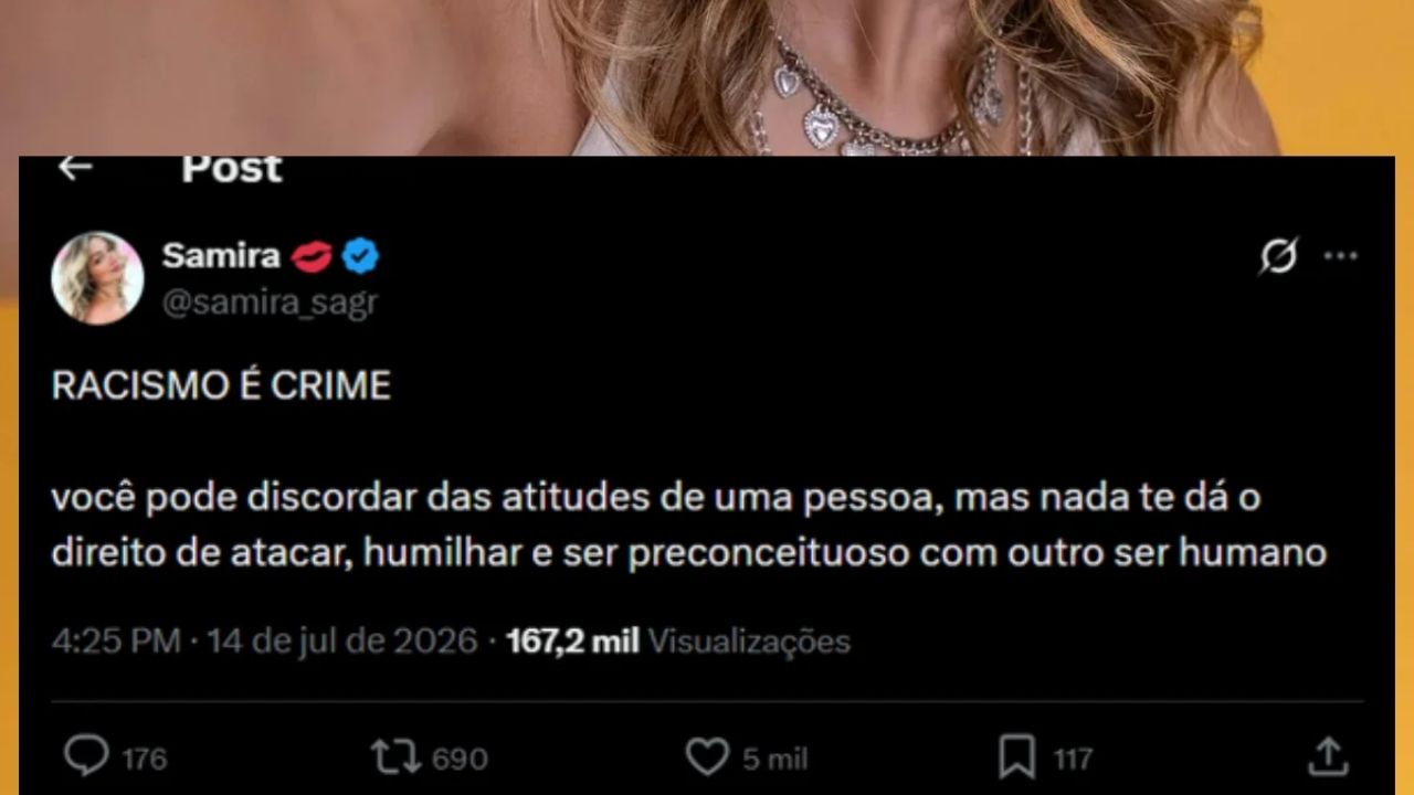 Foto: Samira e Tia Milena | Reprodução: redes sociais