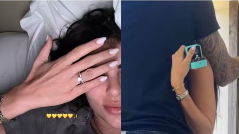 Anel de luxo e declaração de amor: veja registros do pedido de Gabriel Medina para  Isabella ArantesAnel de luxo e declaração de amor: veja registros do pedido de Gabriel Medina para  Isabella Arantes