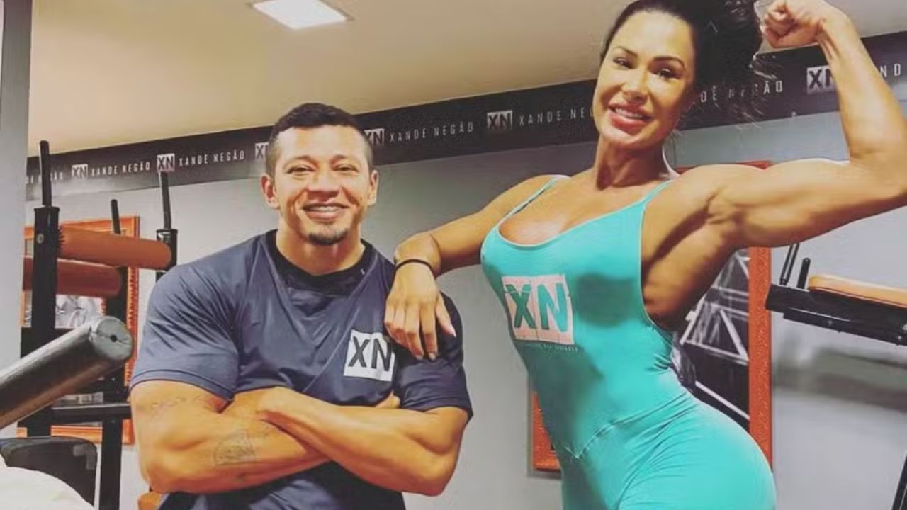 Foto: Gilsão e Gracyanne | Reprodução: redes sociais
