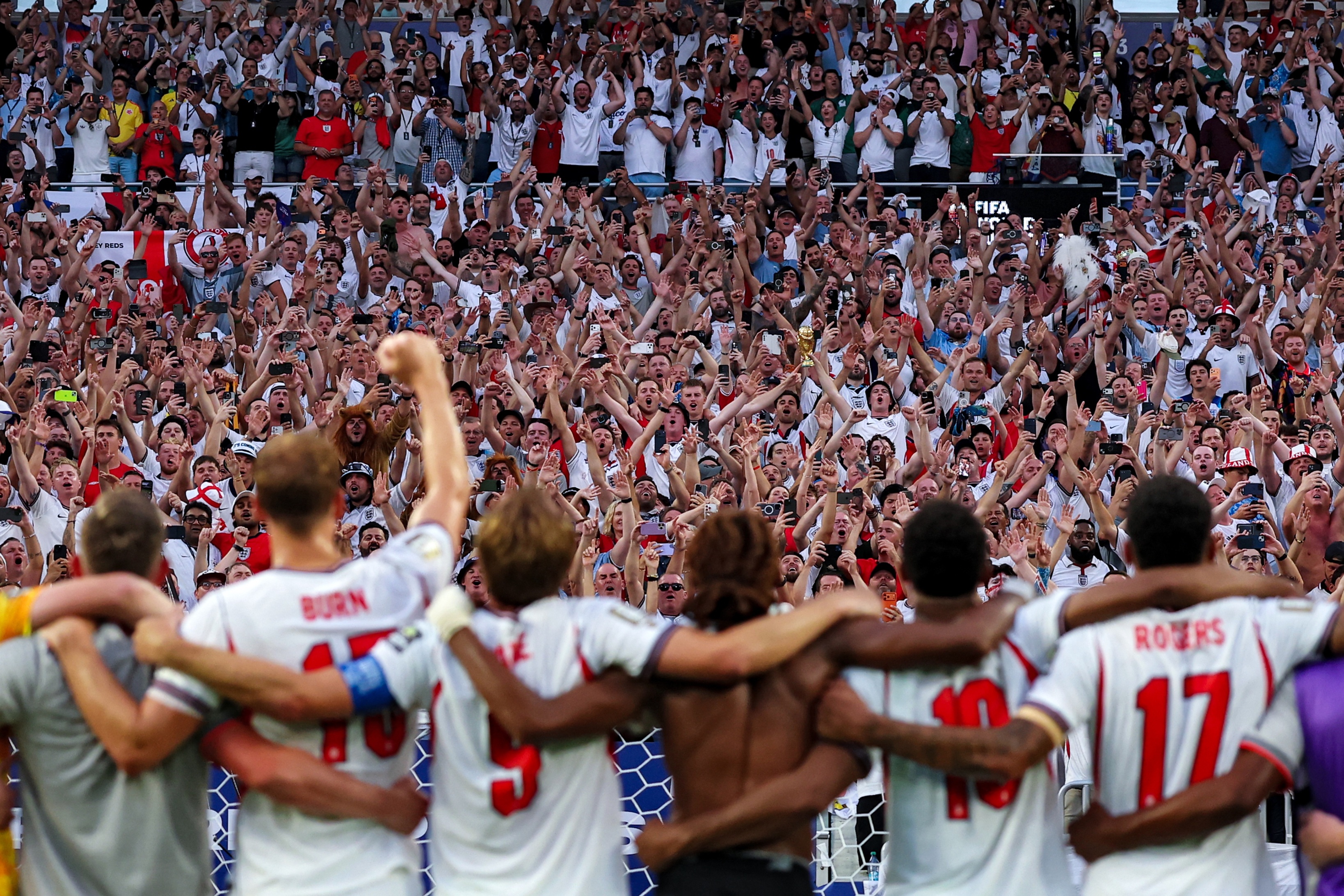 Torcida da Inglaterra