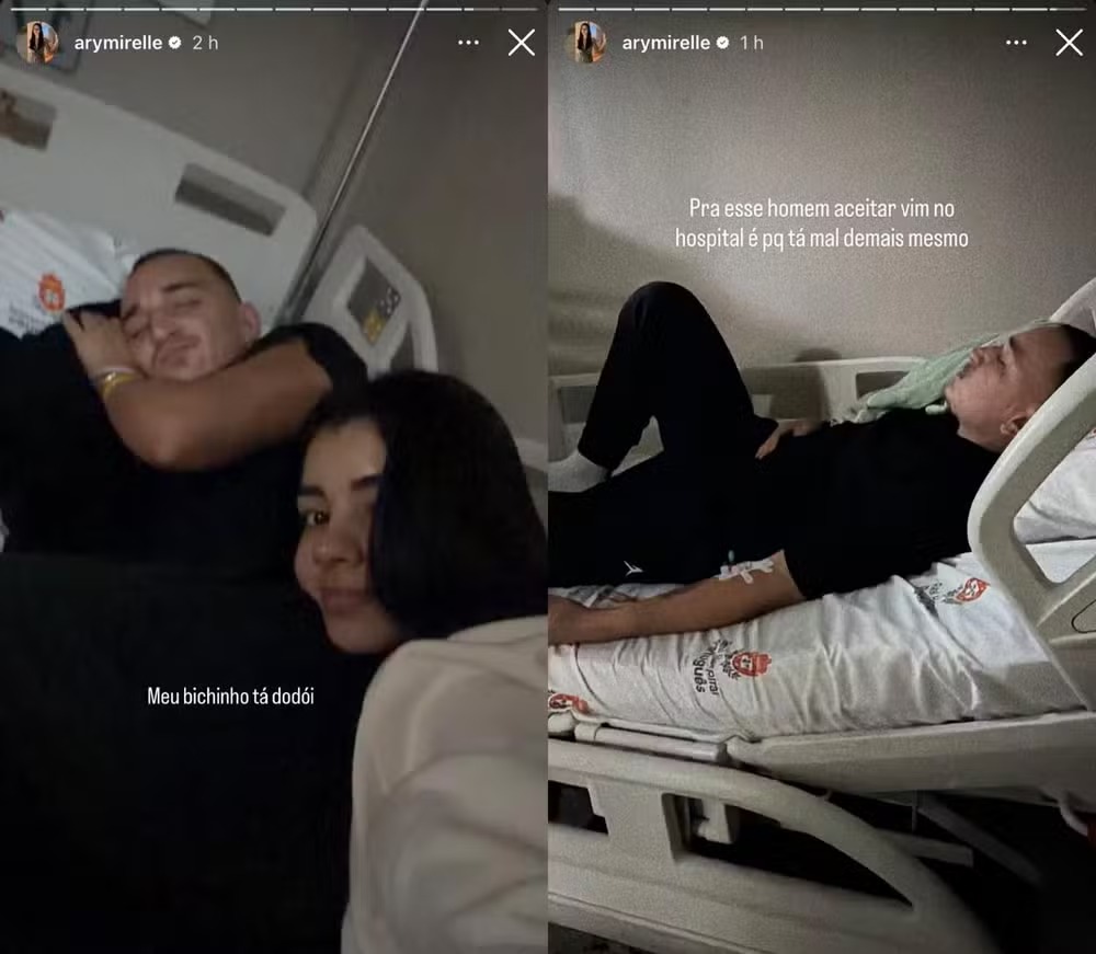 João Gomes hospitalizado | Reprodução / Redes Sociais 