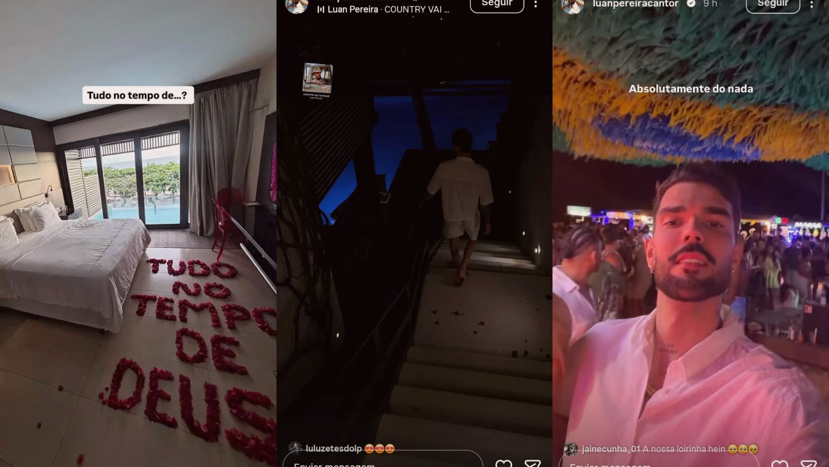 Luan Pereira em Jericoacoara | Reprodução / Instagram 